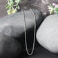 14k White Gold Lumina Pendant Chain (0.90 mm)