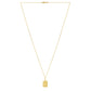Moon and Stars Necklace in 14K Yellow Gold