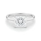 2 Carat Princess Lab Grown IGI G/VS1 Diamond Solitaire Ring in 10K White Gold