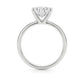 2 Carat Princess Lab Grown IGI G/VS1 Diamond Solitaire Ring in 10K White Gold