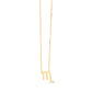14K Yellow Gold Scorpio Necklace