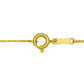Open Heart and Pearl Necklace in 14K Yellow Gold