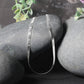 Sterling Silver Rhodium Plated Herringbone Chain (3.30 mm)