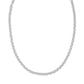Sterling Silver Rhodium Plated Rolo Chain (5.70 mm)