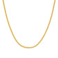 14k Yellow Gold Bead Chain (3mm)