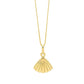 Sea Shell Necklace in 10K Yellow Gold