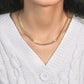 10k Yellow Gold Miami Cuban Semi Solid Chain (4.50 mm)