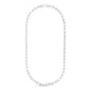 Sterling Silver Squared Paperclip Chain (10.20 mm)