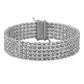 Medium Red Carpet Bracelet in 14K White Gold (14.10 mm)