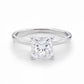 1.50Ct Princess Lab Grown IGI G/VS1 Diamond Ring in 14K White Gold