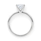 1.50Ct Princess Lab Grown IGI G/VS1 Diamond Ring in 14K White Gold