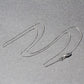 14k White Gold Cable Link Chain (0.50 mm)