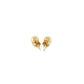 10k Yellow Gold Round Stud Earrings (5mm)