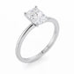 2 Carat Radiant Lab Grown IGI G/VS1 Diamond Solitaire Ring in 10K White Gold