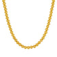 14k Yellow Gold Bead Chain (8mm)