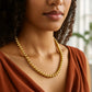 14k Yellow Gold Bead Chain (8mm)