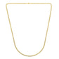 14k Yellow Gold Light Gourmette Chain (2.80 mm)