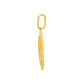 Religious Pendant with Our Lady of Guadalupe in 14K Yellow Gold
