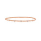 Classic 14K Rose Gold Beaded Bracelet