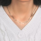 14k Two Tone Gold Pave Curb Chain (3.60 mm)