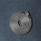 14k White Gold Solid Round Box Chain (2.5 mm)