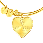 Buyer Upload Luxury Heart Bangle