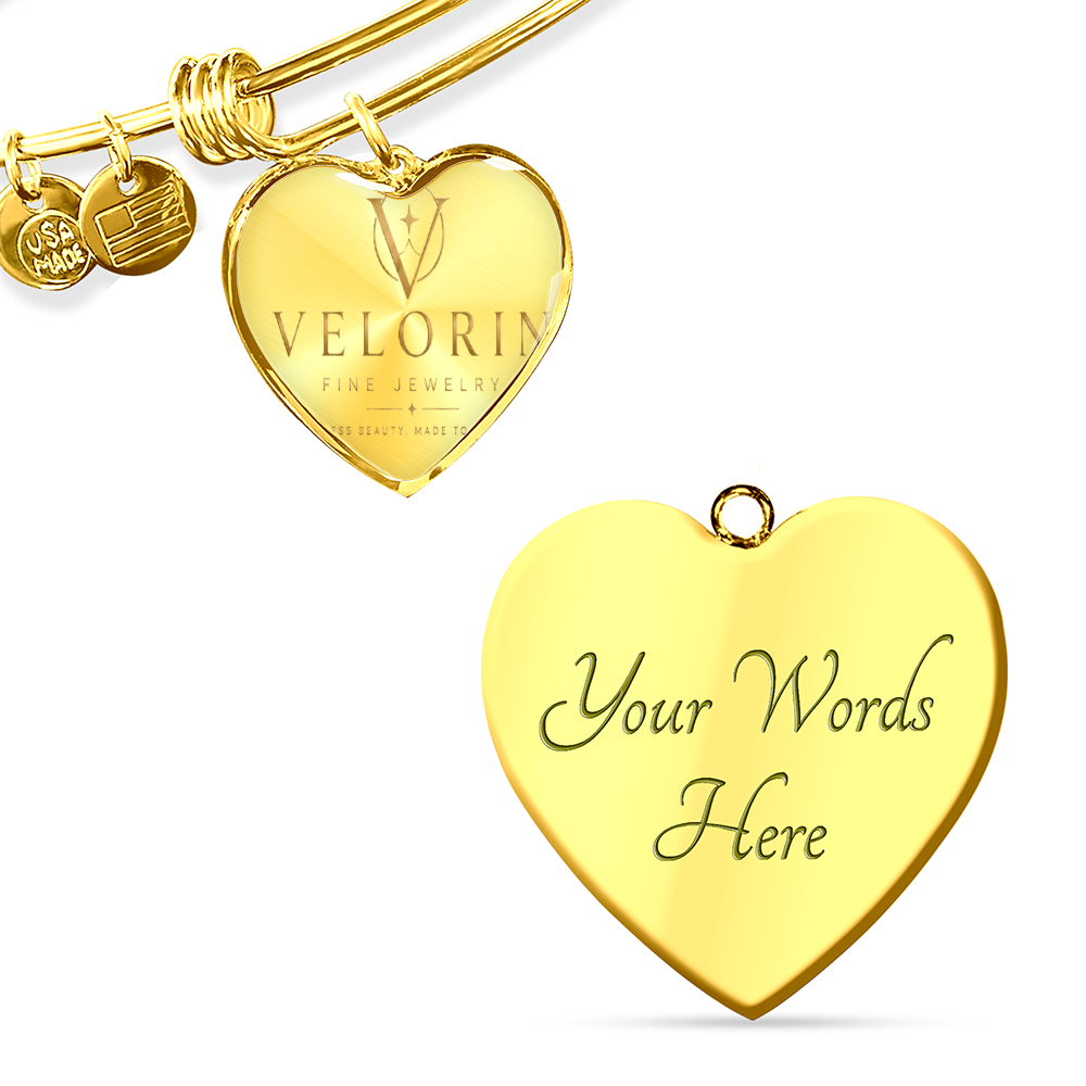 Buyer Upload Luxury Heart Bangle