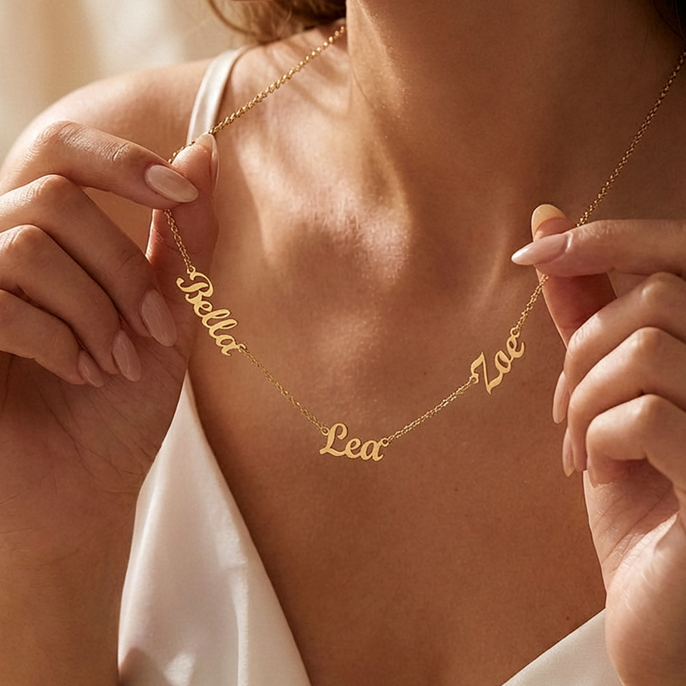 Multiple Name Necklace - NO MC