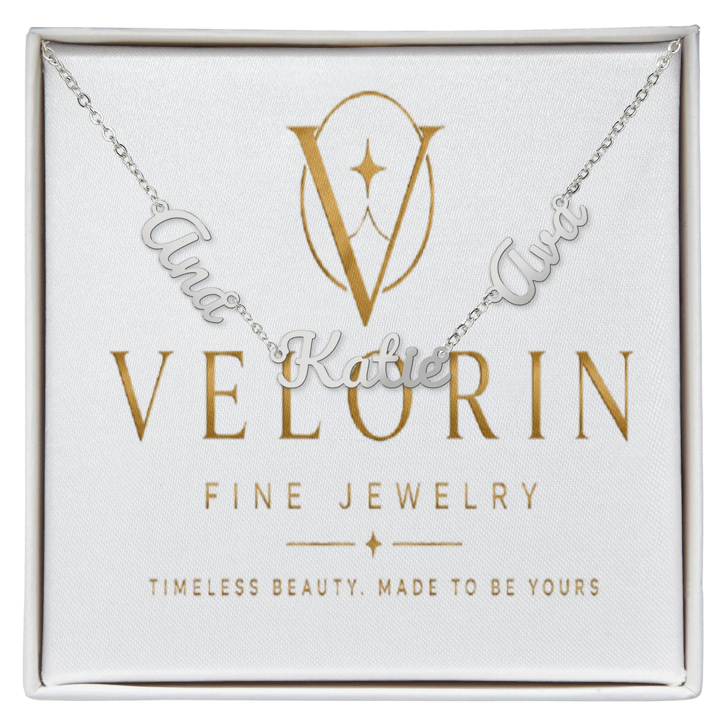 Multiple Name Necklace