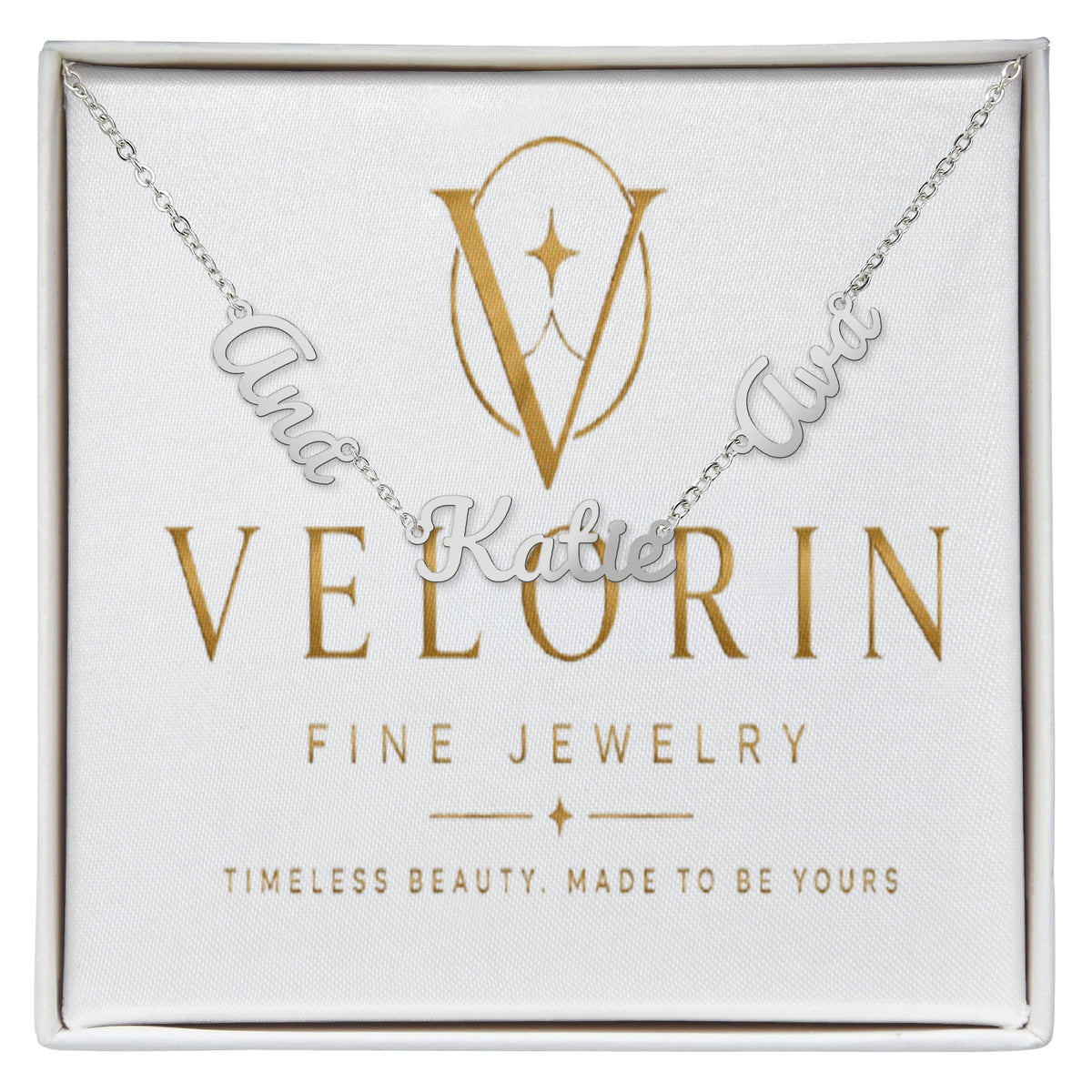 Multiple Name Necklace