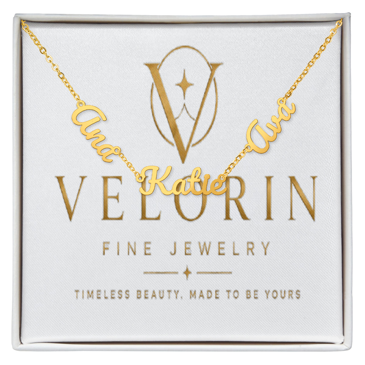 Multiple Name Necklace