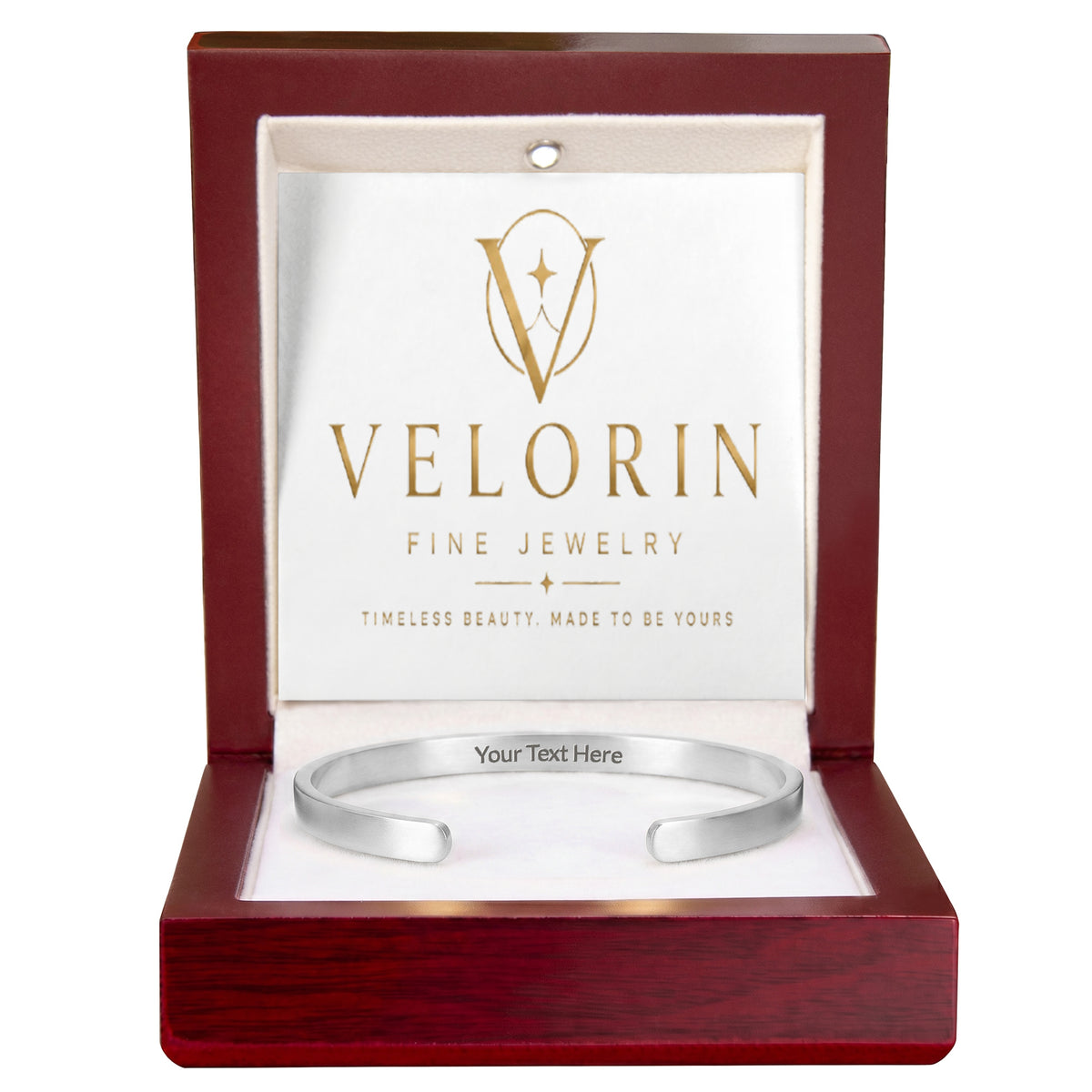 Cuff Bracelet - Engraved