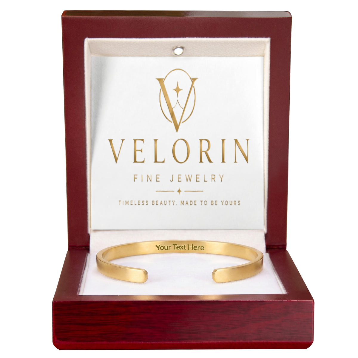 Cuff Bracelet - Engraved