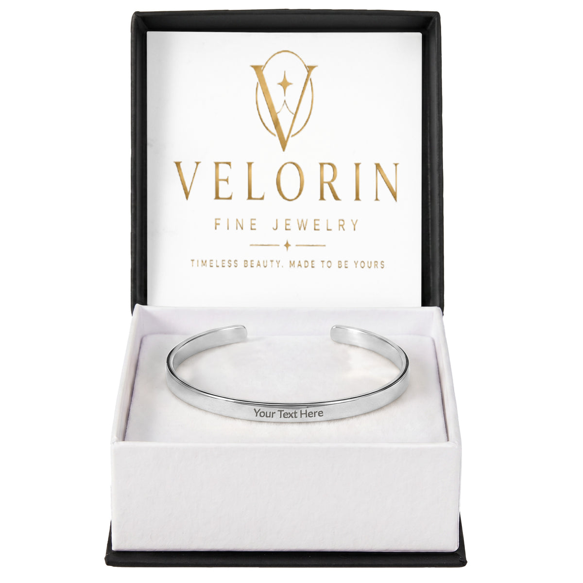 Cuff Bracelet - Engraved