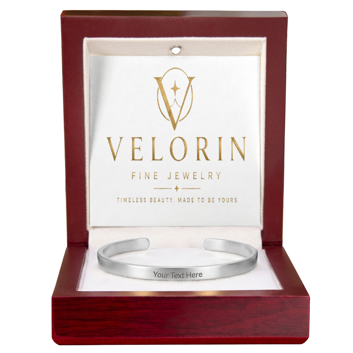Cuff Bracelet - Engraved