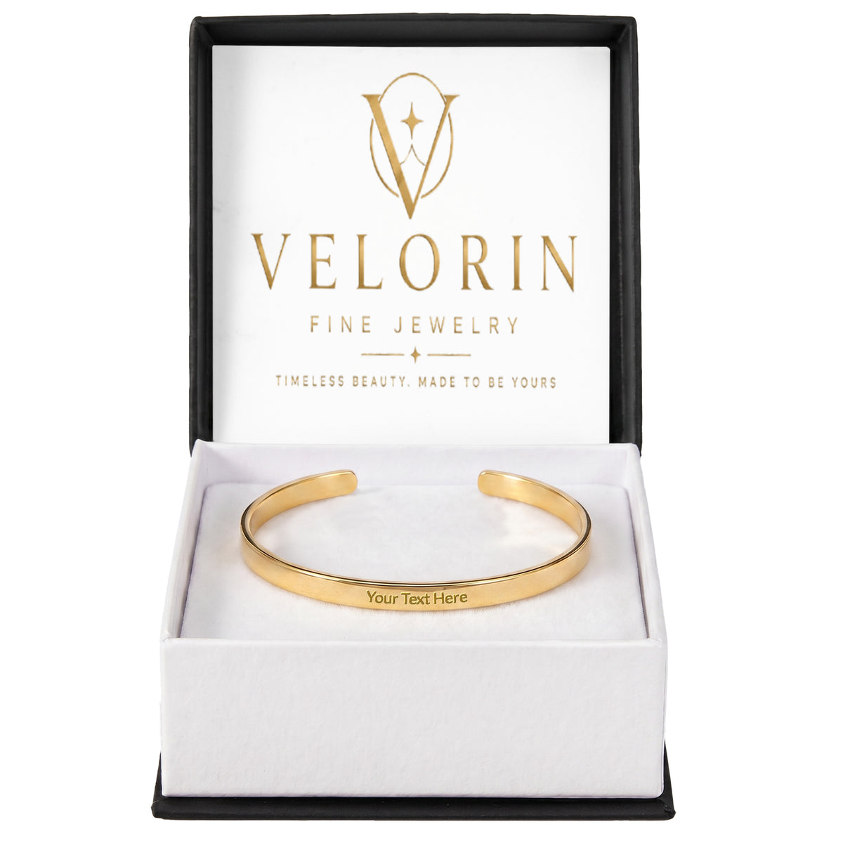 Cuff Bracelet - Engraved