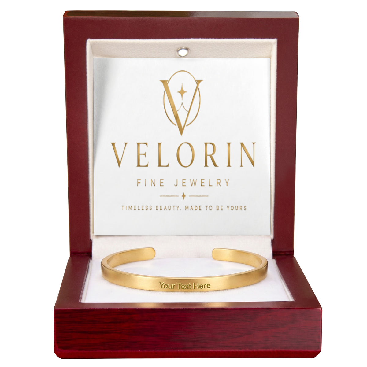 Cuff Bracelet - Engraved