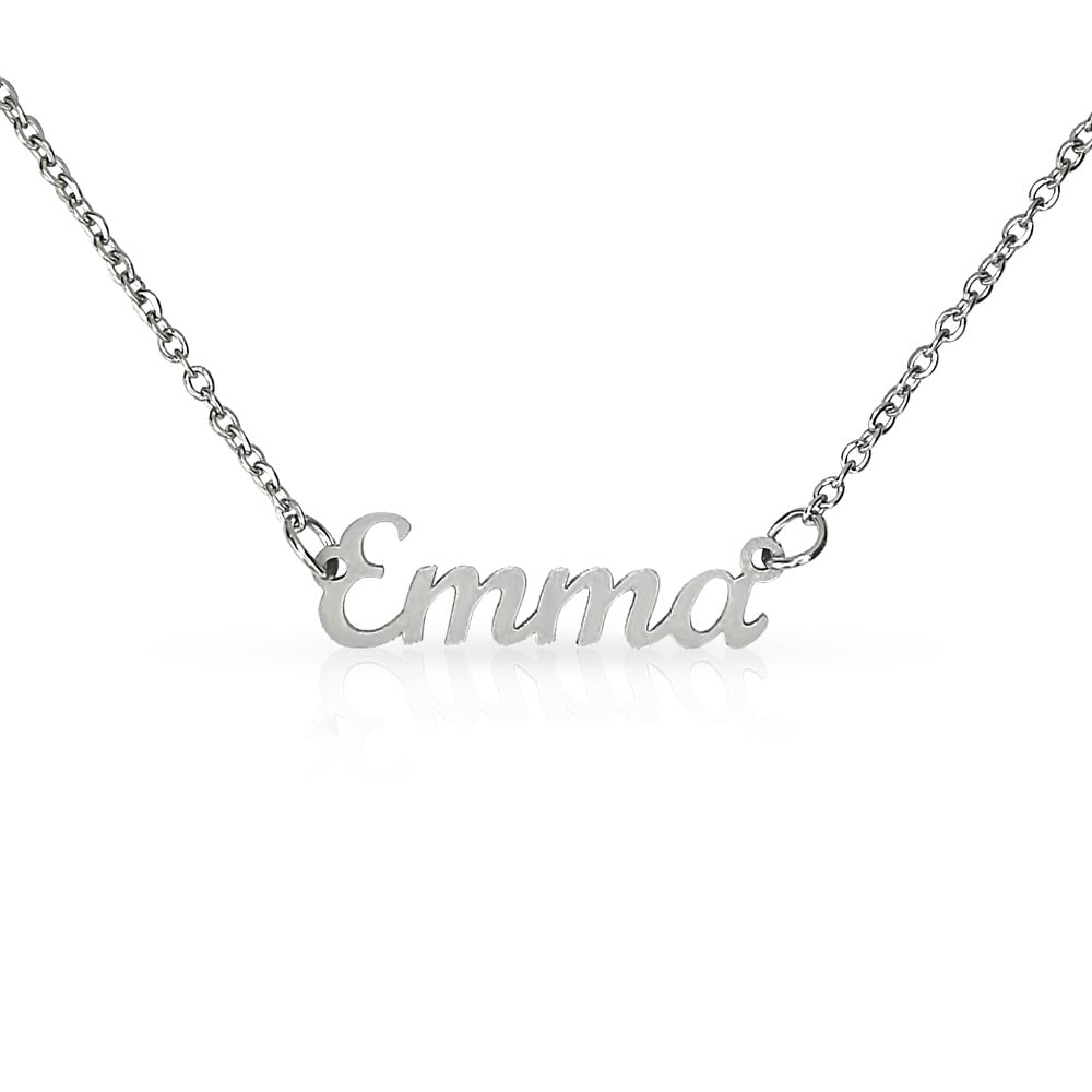 Custom Name Necklace - No MC