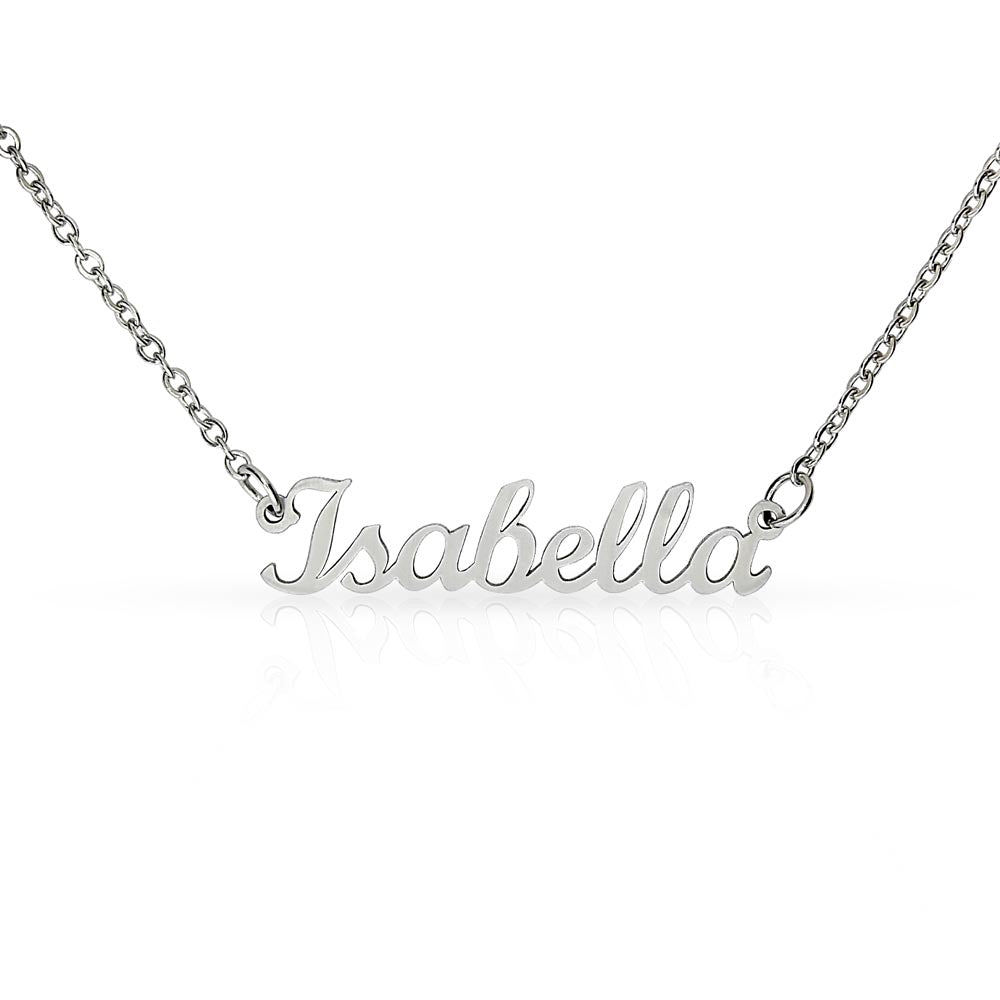 Custom Name Necklace - No MC