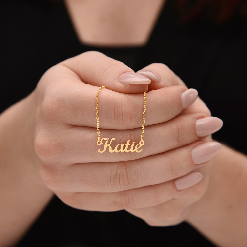 Custom Name Necklace - No MC