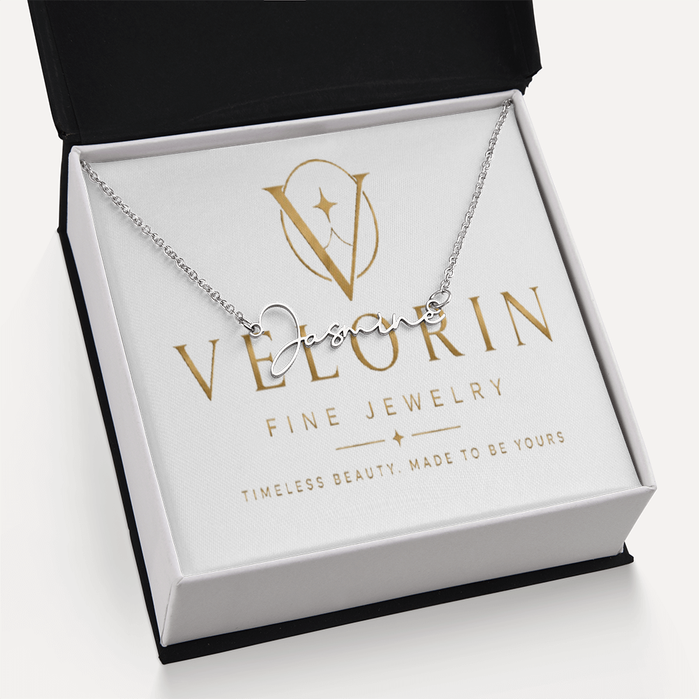 Signature Name Necklace - MC