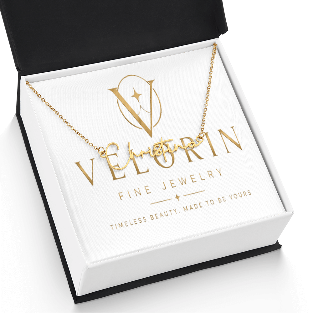 Signature Name Necklace - MC