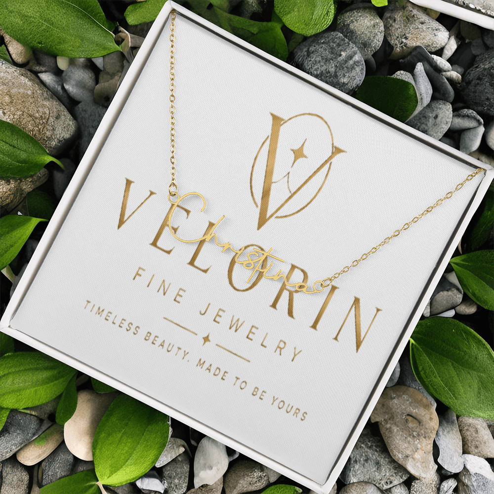 Signature Name Necklace - MC