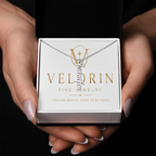 Vertical Name Necklace - MC