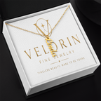 Vertical Name Necklace - MC