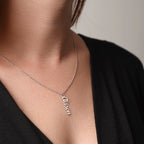 Vertical Name Necklace - No MC