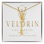 Flower Name Necklace