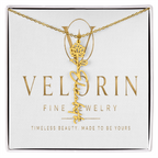 Flower Name Necklace
