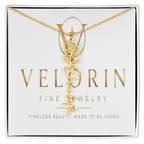 Flower Name Necklace