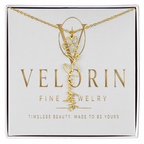 Flower Name Necklace